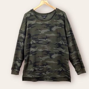 SANCTUARY CAMO TOP